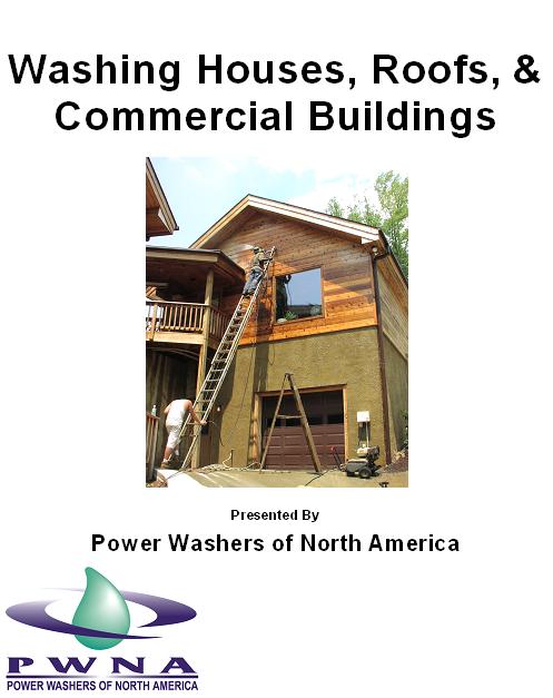 Washing Houses, Roofs & Commercial Buildings